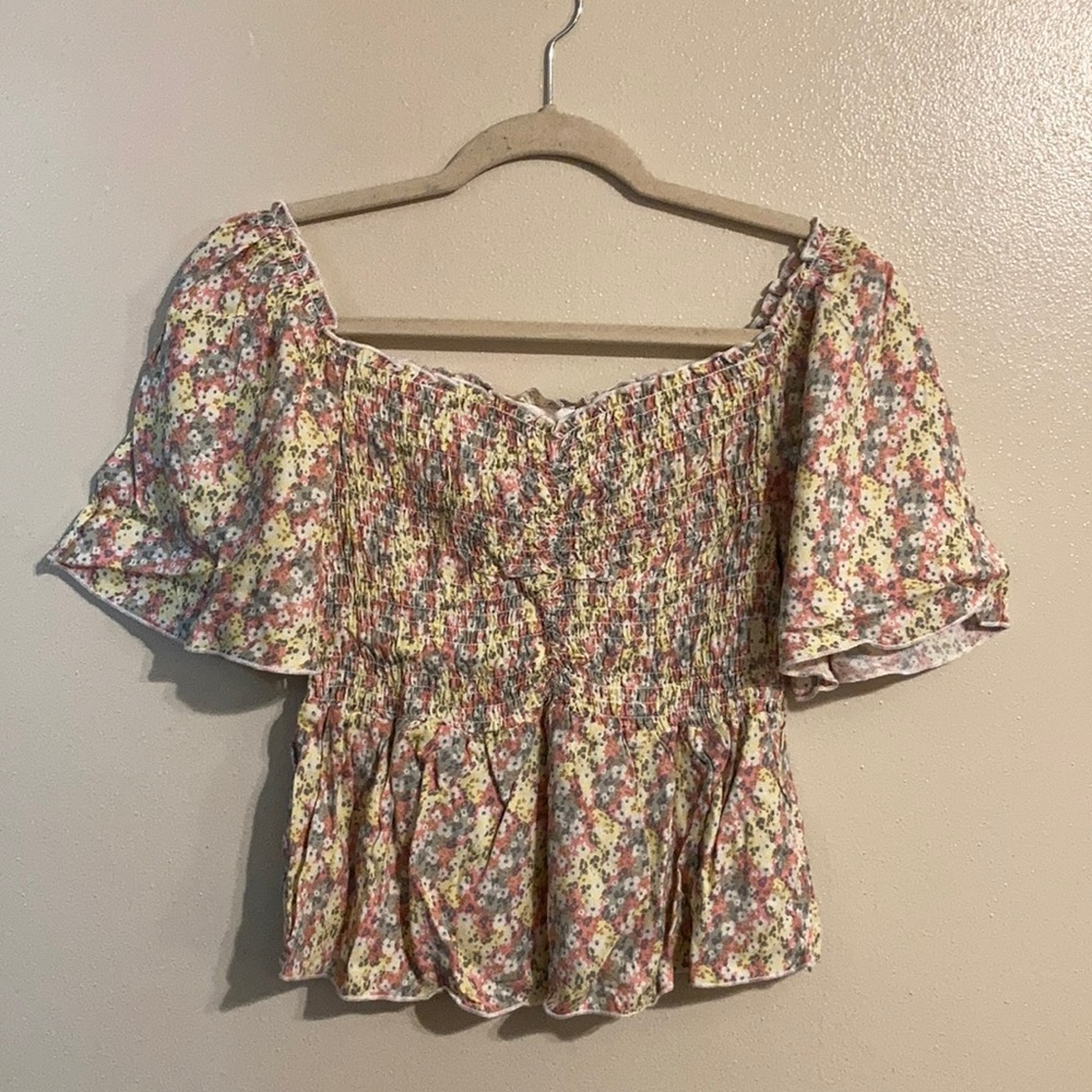 70’s style crop top